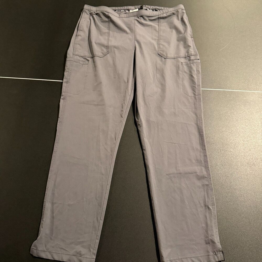 Carhartt Women’s Force Liberty Scrub Pants XL Regular Gray C52106